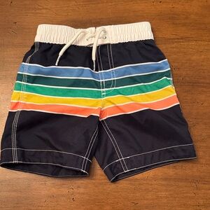 GAP Kids Swim Trunks with Multicolor Stripes